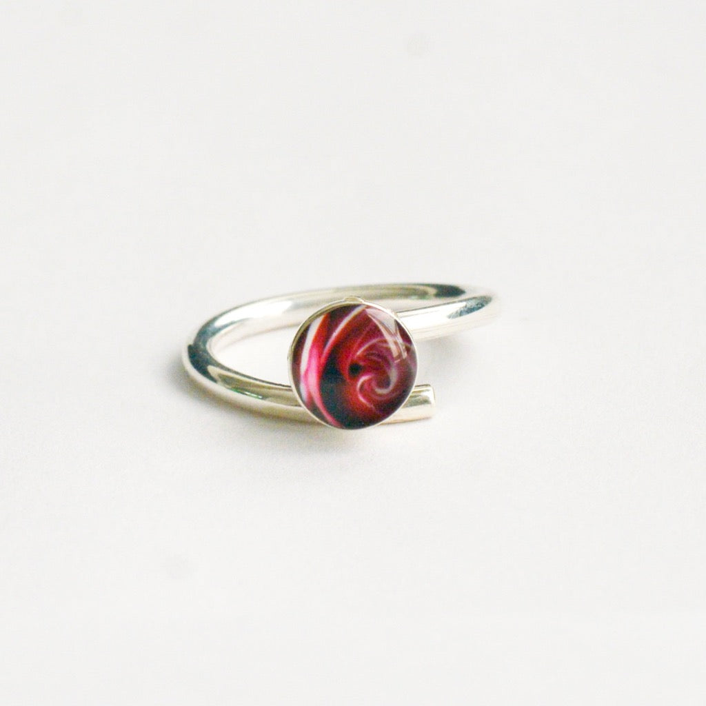 Anillo Rosas DEEP PURPLE