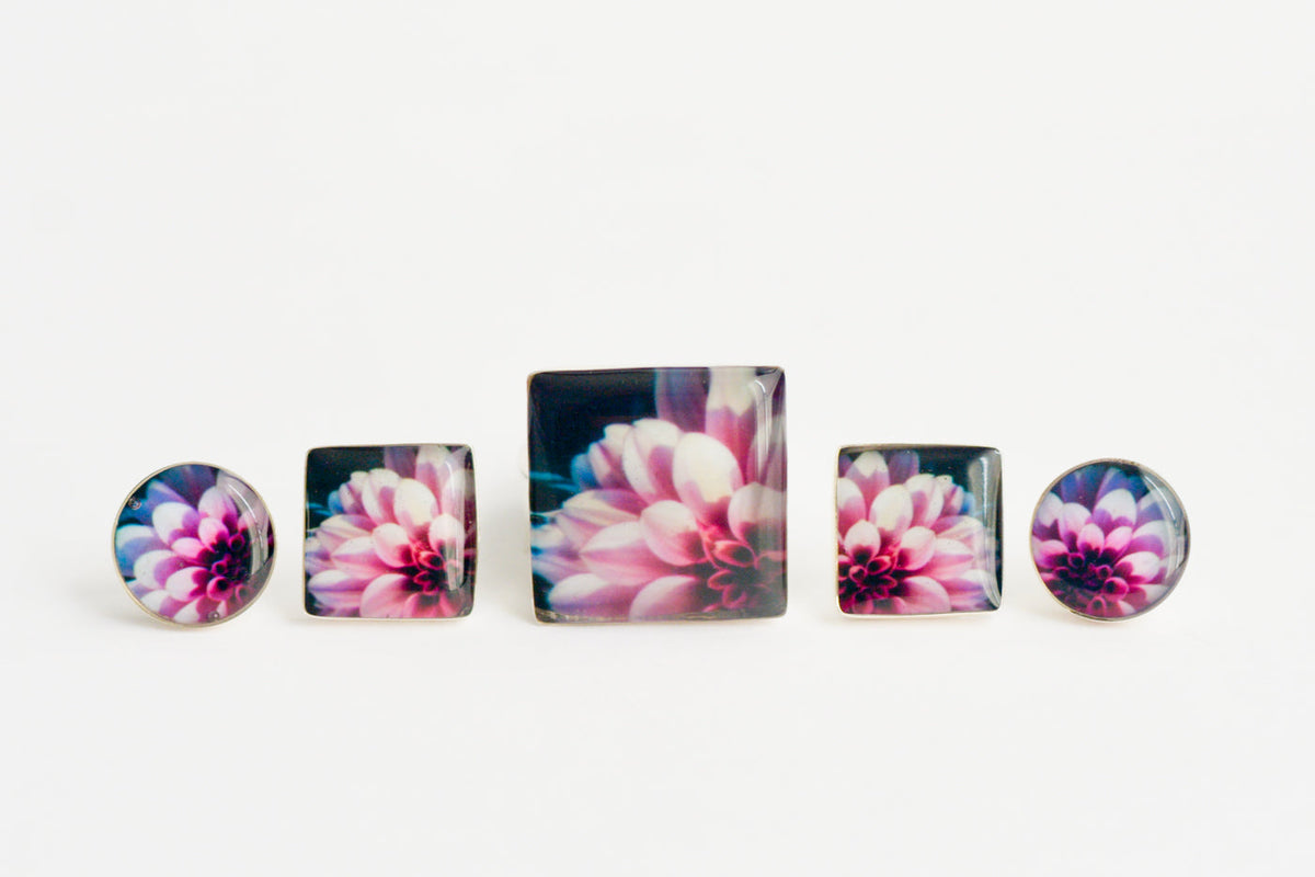 Aretes Cuadrados Dalia