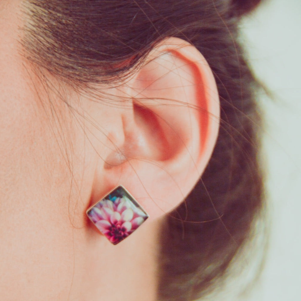 Aretes Cuadrados Dalia