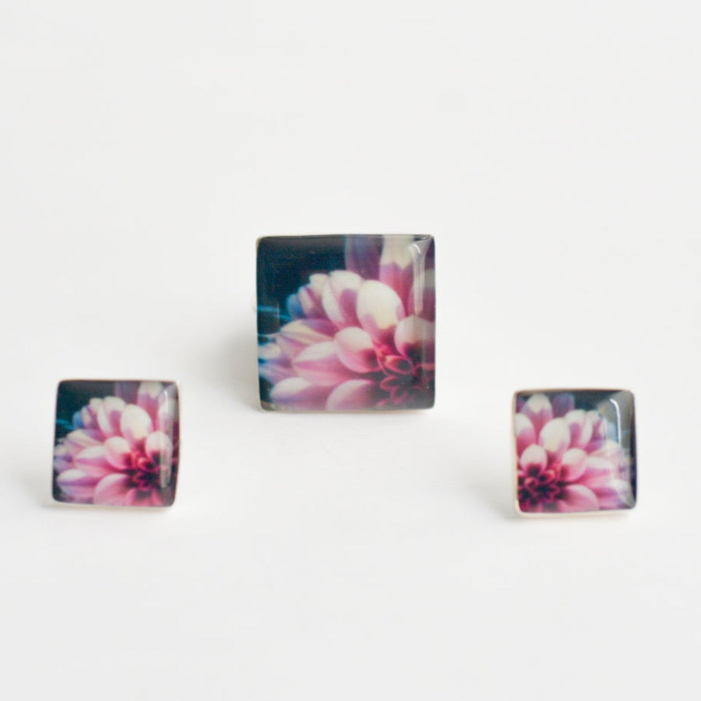 Aretes Cuadrados Dalia