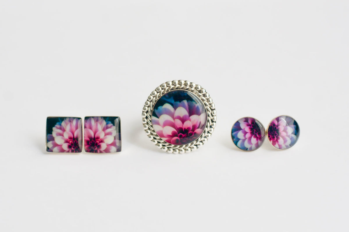 Aretes Cuadrados Dalia