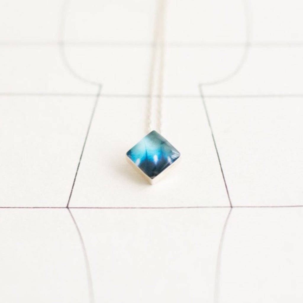 Dije Morpho Azul