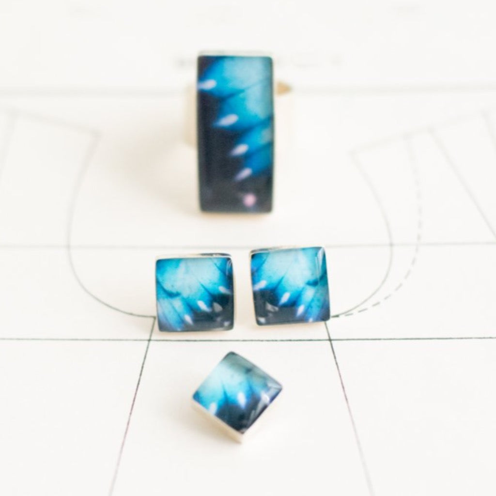 Dije Morpho Azul